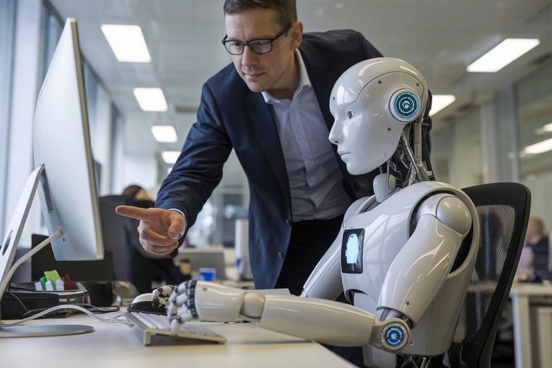 Clovek Hlida Robota