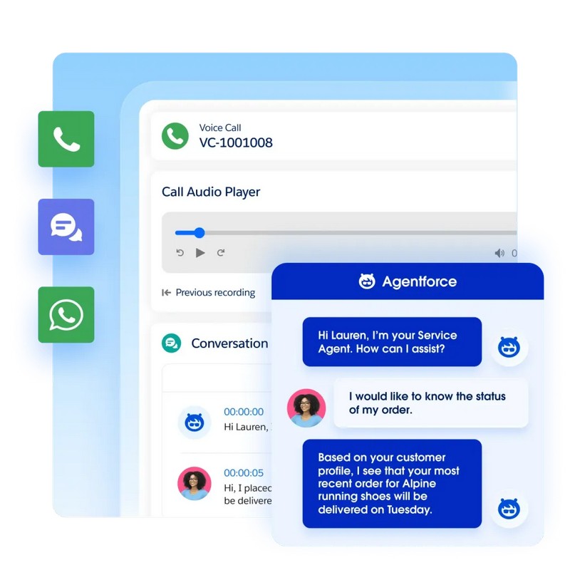 Salesforce agent